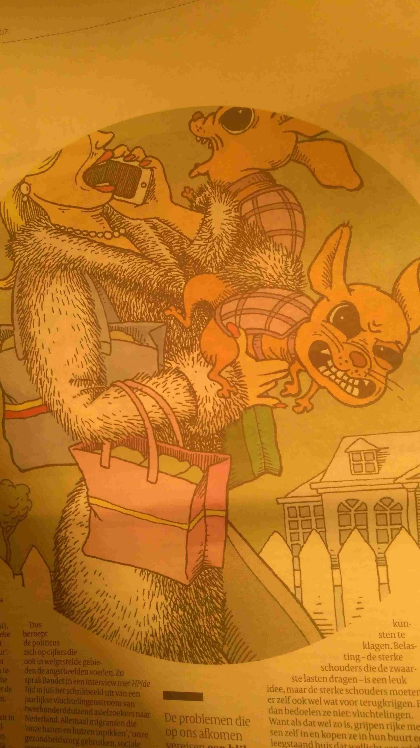 cartoon van Hans Klaverdijk